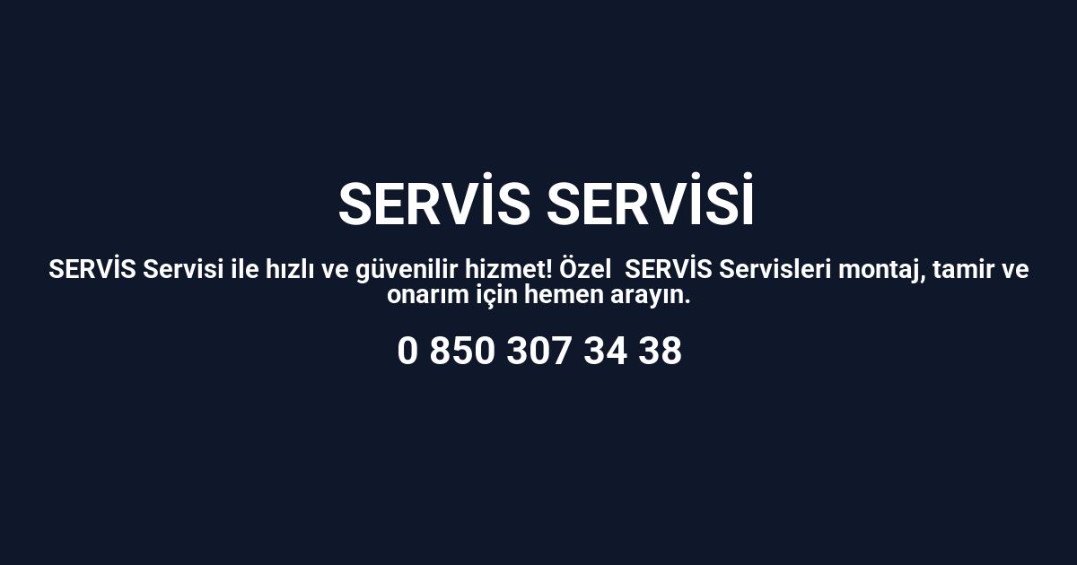 Gökçeada Empero Servisi